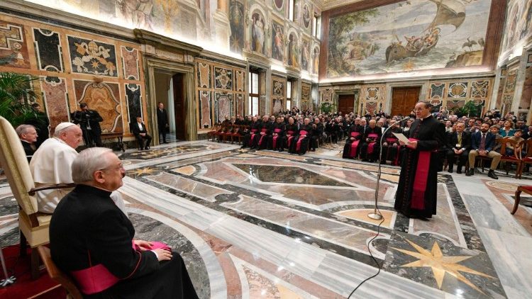 2023.02.18 Partecipanti al Corso di formazione per gli operatori del Diritto, promosso dal Tribunale della Rota Romana