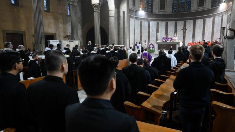 Santa misa del Miércoles de Ceniza presidida por el Papa Francisco, 22 de febrero de 2023. (Vatican Media)