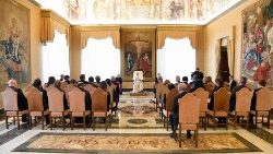 Popiežiaus audiencija „Minerva Dialogues” susitikimo dalyviams