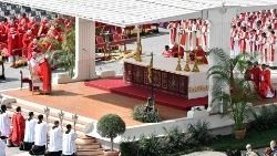 Celebración del Domingo de Ramos: Pasión del Señor (Foto de archivo)