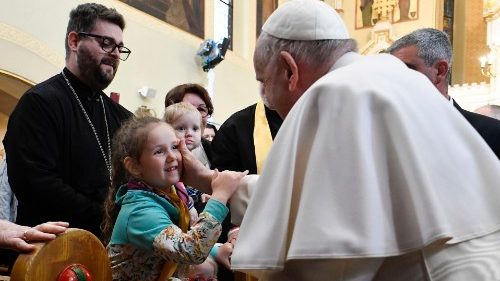 Papst in Ungarn: Treffen mit griechisch-katholischer Gemeinde