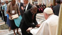 Papież Franciszek z uczestnikami Zgromadzenia Ogólnego Caritas Internationalis