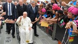 Popiežius kreipėsi į Pasaulinę moterų katalikių organizacijų sąjungą