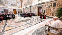 Papa Franjo govori sudionicima opće skupštine Papinskih misijskih djela; Vatikan, 3. lipnja 2023.