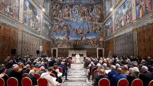 Il Papa agli artisti: l’armonia abiti di più il nostro mondo, siete miei alleati