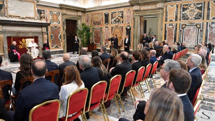 Audience pro nadaci Biagia Agnese