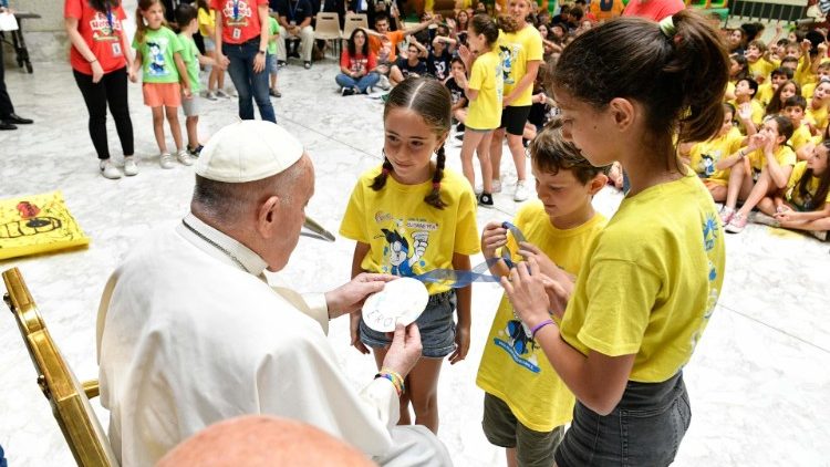 Encontro com as crianças