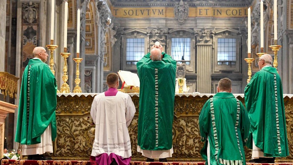 Святая Імша ў III Cусветны дзень бабуль, дзядуль і пажылых людзей 