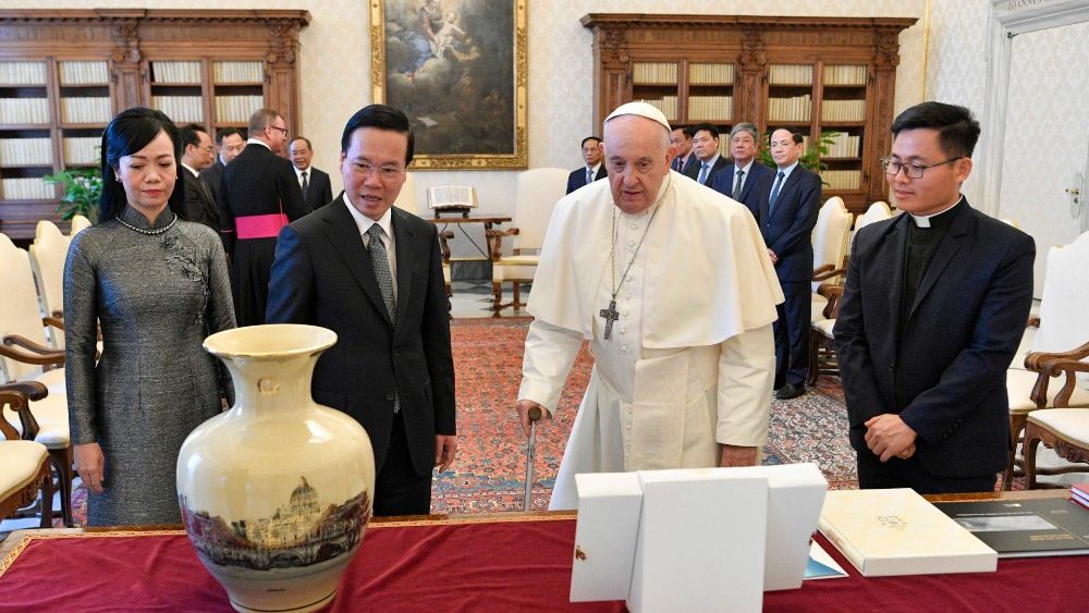 Прэзідэнт В'етнама з візітам у Ватыкане