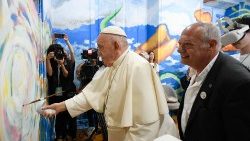 2023.08.03 Viaggio Apostolico in Portogallo in occasione della XXXVII Giornata Mondiale della Gioventu' - Incontro giovani Scholas Occurrentes