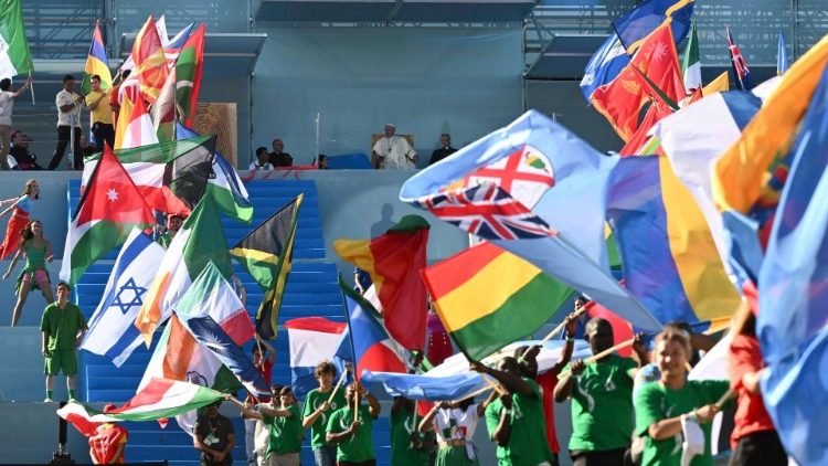 Цырымонія адкрыцця Сусветных дзён моладзі ў Лісабоне