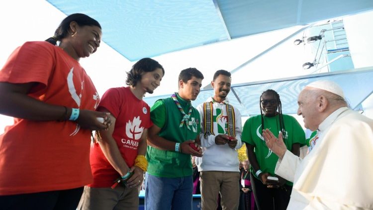 Nghi thức chào đón của Đại hội GTTG Lisbon