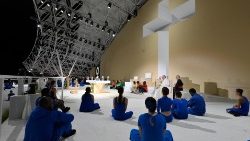 2023.08.05 Viaggio Apostolico in Portogallo in occasione della XXXVII Giornata Mondiale della Gioventu' - Veglia con i giovani