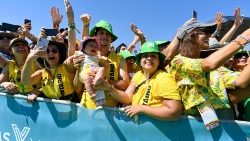 2023.08.06 Viaggio Apostolico in Portogallo in occasione della XXXVII Giornata Mondiale della Gioventu' - Incontro con i volontari della GMG