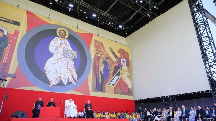 Završni susret 42. apostolskog putovanja pape Franje