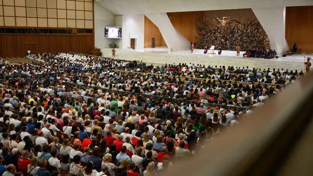 Trečiadienio, rugpjūčio 9 d., bendroji audiencija 