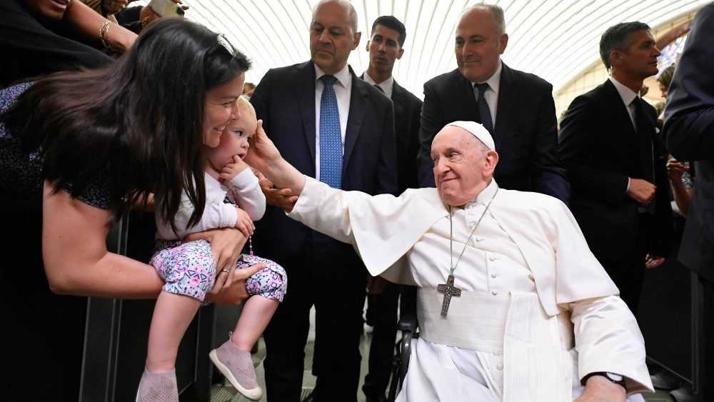 Trečiadienio, rugpjūčio 9 d., bendroji audiencija 