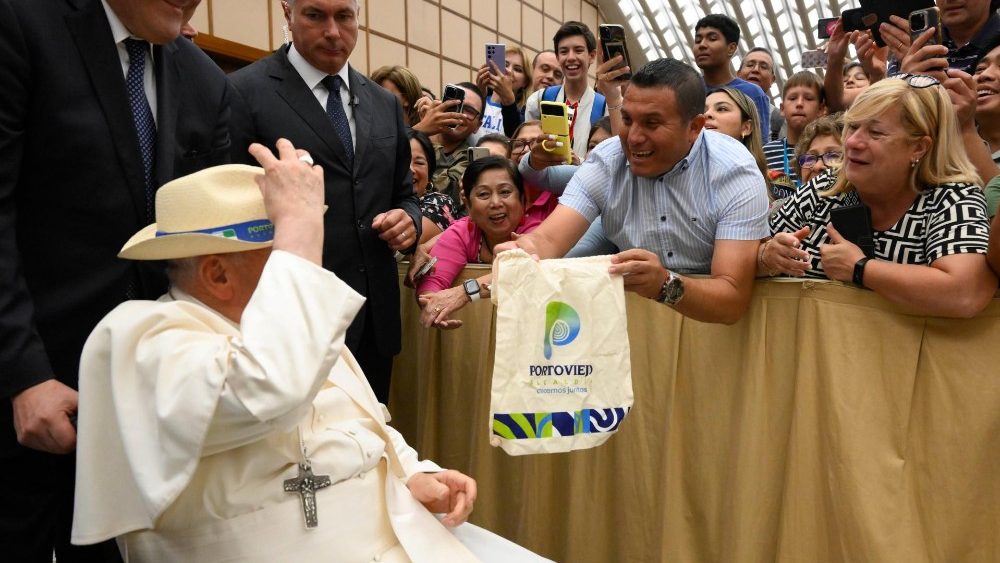 Trečiadienio, rugpjūčio 9 d., bendroji audiencija 