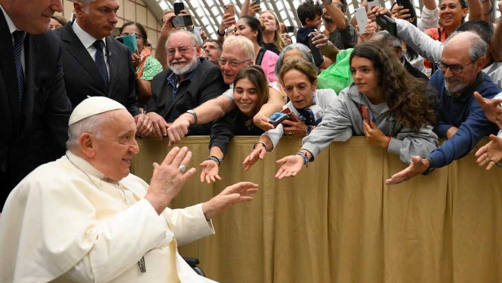 Trečiadienio, rugpjūčio 9 d., bendroji audiencija 