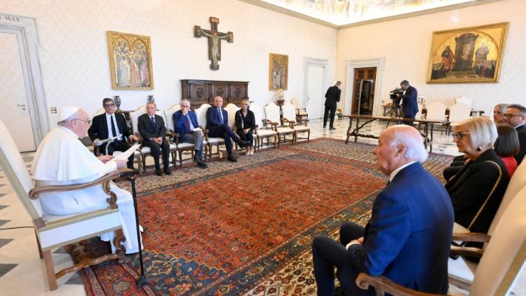 Spotkanie Papieża z dziennikarzami. 26.08.2023