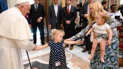 Papst Franziskus bei der Begegnung mit den Teilnehmern am Treffen des International Catholic Legislators Network (ICLN)