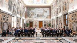 El Papa recibe en el Palacio Apostólico a los miembros de la Asociación Bíblica Italiana