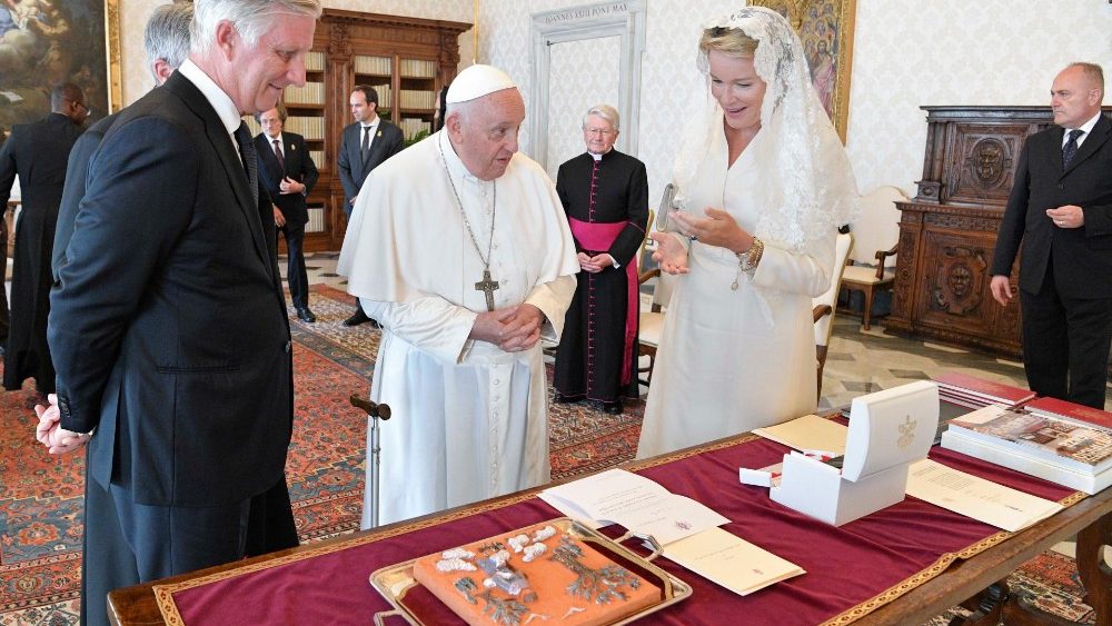 Візіт у Ватыкан каралеўскай пары Бельгіі