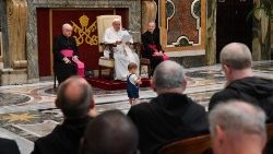 O Papa com os participantes do Congresso Mundial dos Oblatos Beneditinos