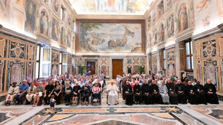 Pope Francis - Audience with participants in the Fifth World Congress of Benedictine Oblates