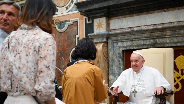 Die Audienz im Vatikan