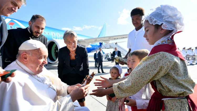 Papa Françesku në Marsejë