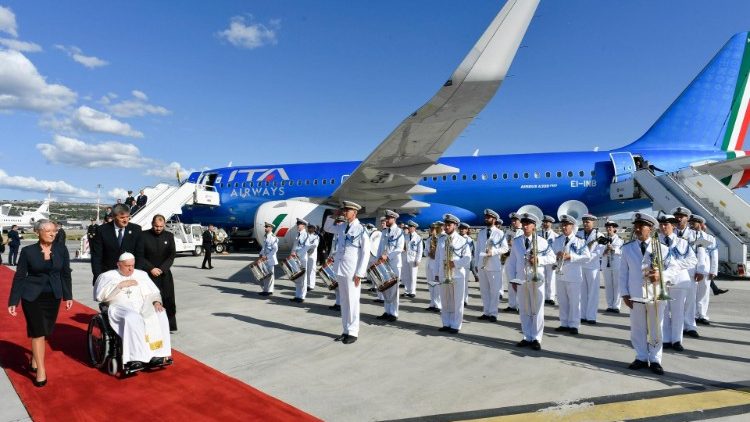 Přivítání na letišti v Marseille