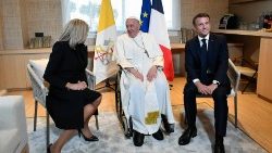 Апостальскае падарожжа Францішка ў Марсэль. Развітальная цырымонія