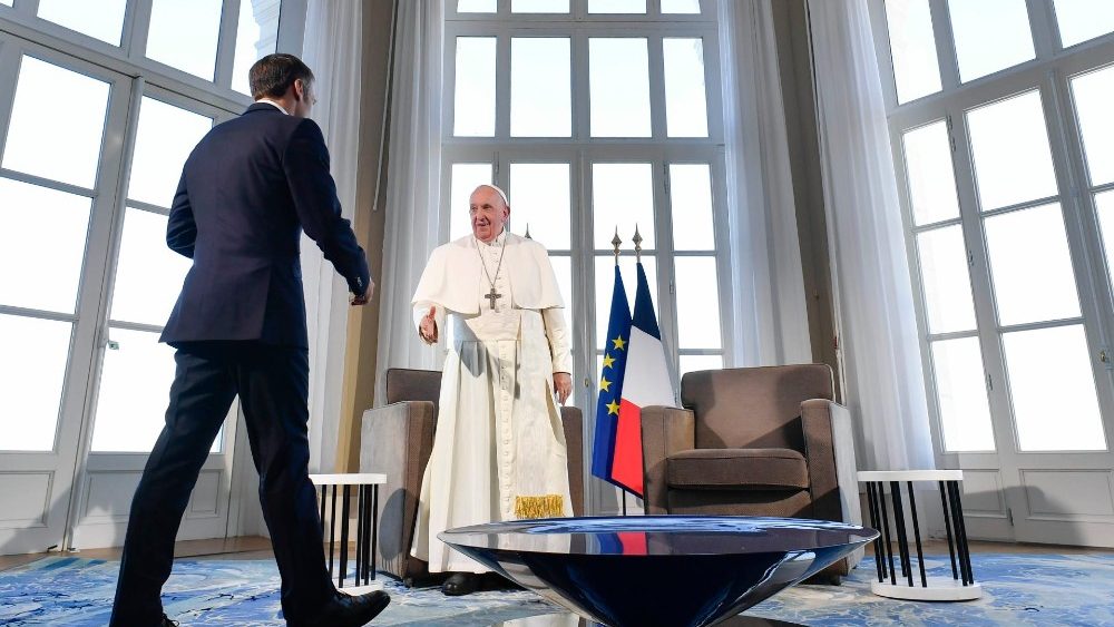 Сустрэча з Прэзідэнтам Францыі