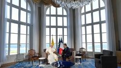 Bilateralni susret pape Franje i francuskog predsjednika Macrona