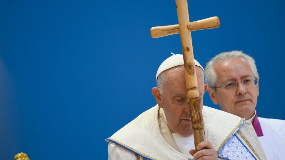 Popiežiaus kelionės akimirkos: šv. Mišios 