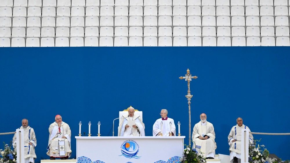 Popiežiaus kelionės akimirkos: šv. Mišios 