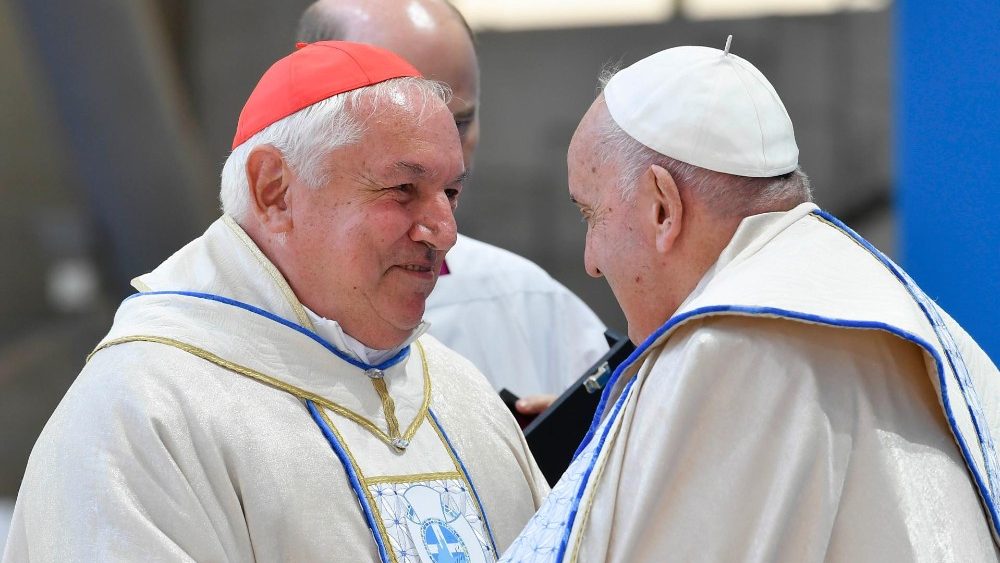 Popiežiaus kelionės akimirkos: šv. Mišios 