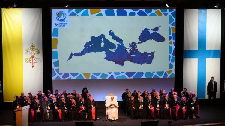 La participation du Pape François aux Rencontres méditerranéennes 2023 à Marseille. 