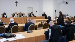 Un momento del processo in Vaticano sulla gestione dei fondi della Santa Sede (foto d'archivio)