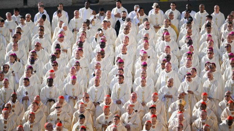 La Messa con i nuovi Cardinali e il Collegio Cardinalizio del 2023