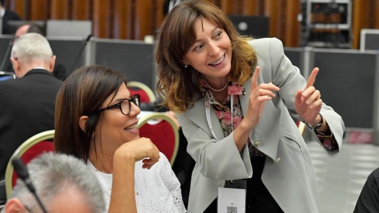 Ein Moment bei den Synodenarbeiten in der vierten Plenarsitzung der Synode