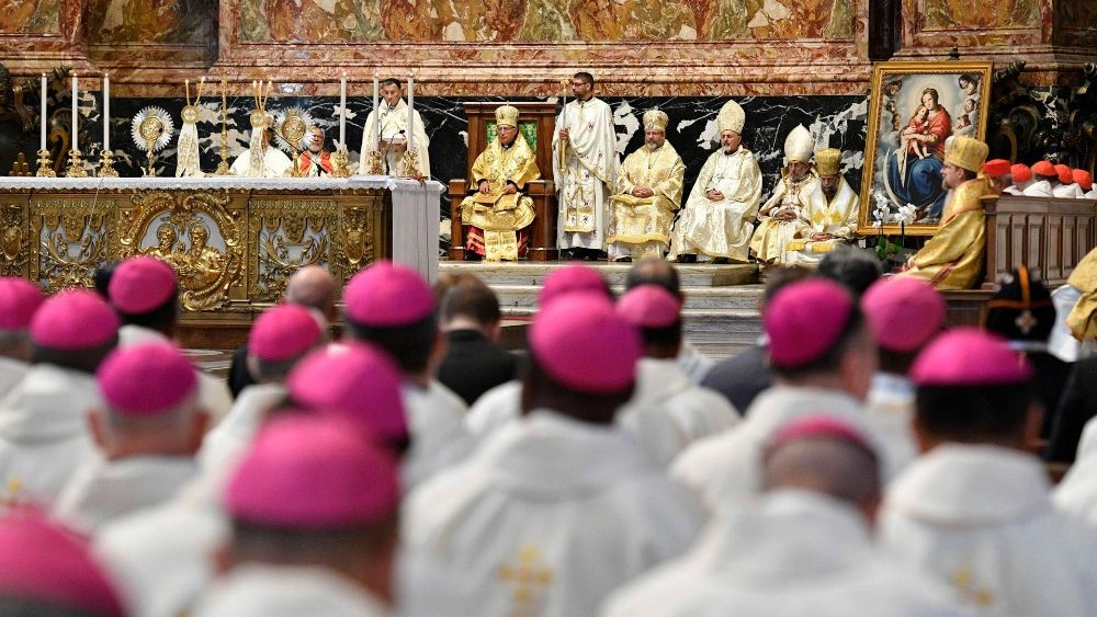 Святая Імша для ўдзельнікаў Сінода Біскупаў