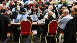 2023.10.20 Sinodo  ya Maaskofu Inaendelea mjini Vatican katika Ukumbi wa Paulo VI mjini Vatican.