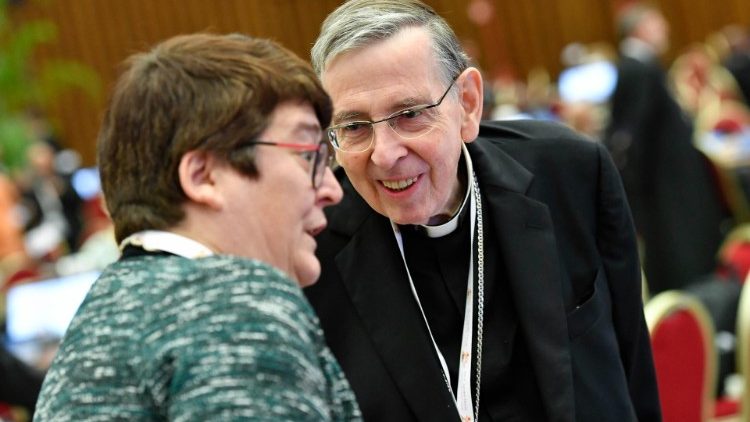 Кардынал Курт Кох падчас Сінода па сінадальнасці