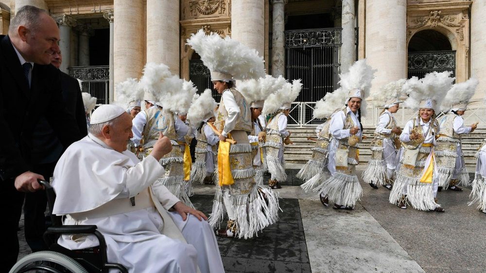 Popiežiaus Pranciškaus trečiadienio bendroji audiencija 2023 m. lapkričio 22 d. 