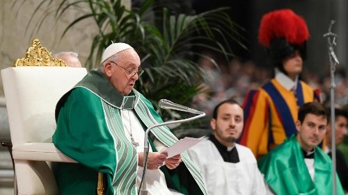 Le Pape François exhorte à l’amour en adorant et en servant