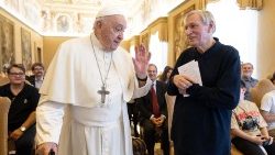 Papst Franziskus und Don Luigi Ciotti