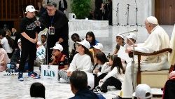 Popiežiaus susitikimas su vaikais
