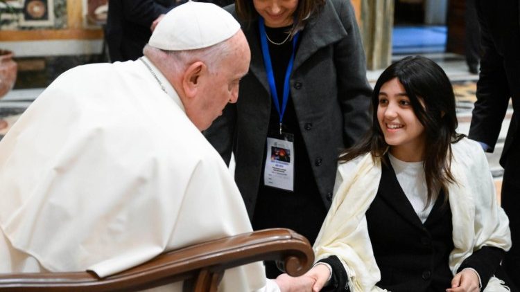 Archívna snímk a (osobitná audiencia nov. 2023)